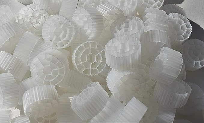 K3 Bio Filter Media Moving Bed Biofilm Reactor (MBBR) for Aquaponics, Aquaculture, Hydroponics - Ponds - Aquariums by Wholesale Koi Farm (6 Gallons)
