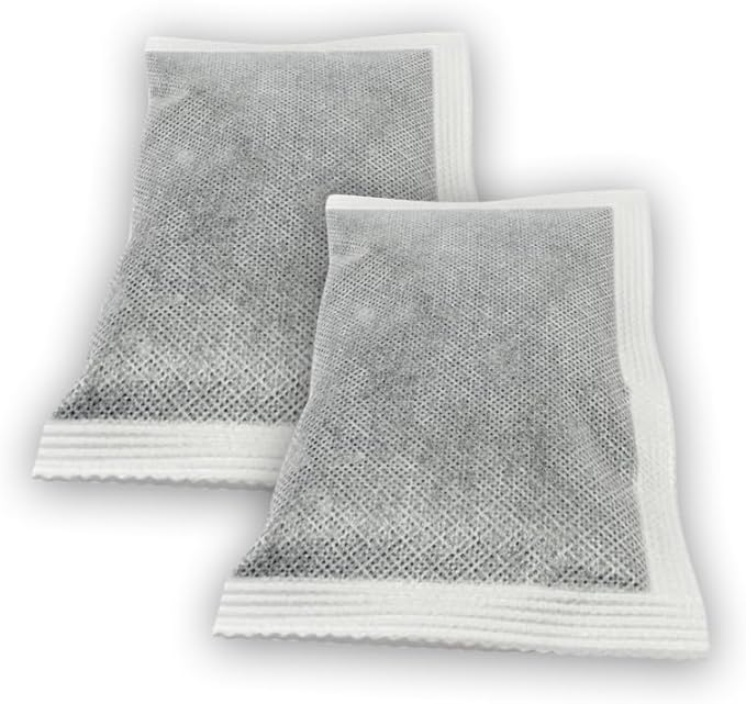 Green Piece® Activated Charcoal Air Filters for Odor Removal – Compatible with ITouchless Trash Cans (Pack of 2) – Not Made or Sold by iTouchless – Premium Odor-Absorbing Filters by Green Piece®