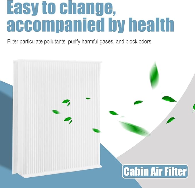 7C3Z-9601-A Engine Filter and FL3Z19N619A Cabin Air Filter Set Replacement for Ford F150 2015-2023, for Ford Expedition 2018-2024, for Ford Lobo 2016-2022, for Lincoln Navigator 2018-2024
