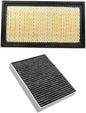FUN-DRIVING Engine Cabin Air Filter for Ford EXPLORER 2025 2024 2023 2022 2021 2020 POLICE INTERCEPTOR UTILITY AVIATOR (Except 3.3L)