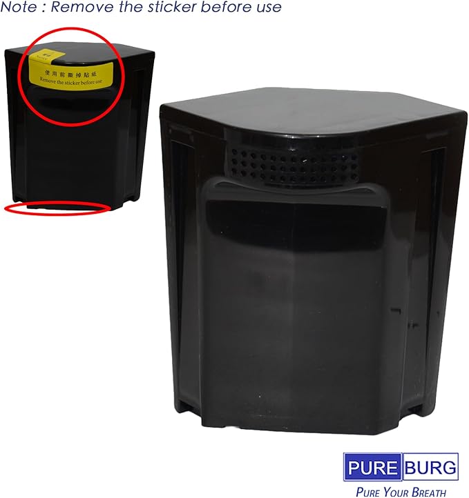 PUREBURG Replacement Filter Compatible with iDOO Garbo (i-1-01) & Pursonic FPR613 & Nutrichef 3L Indoor Electric Kitchen Food Composter,2-Pack Deodorization Filter