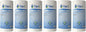 Tier1 5 Micron 10 x 4.5 Water Filter | Spun Wound Polypropylene Whole House Water Filter Cartridge | Replacement for Pentek DGD-5005, WDGD-5005, 155357-43 | 4.5 x 10 Water Filter (6-Pack)