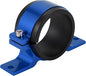 1pcs 58mm Universal Fuel Filter Mounting Bracket - Car Fuel Pump Clamp Holder - Aluminum Alloy Blue