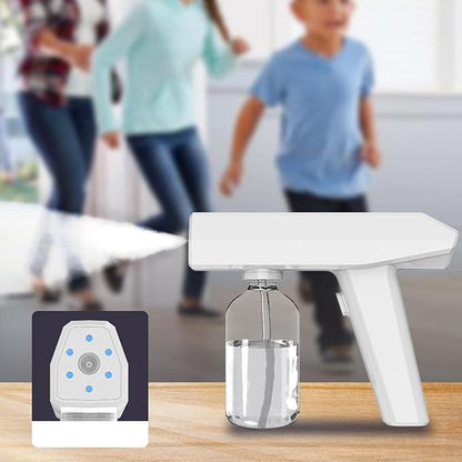 Atomizer Sprayer Handheld - 250ml Mist Spray Cleaner, Rechargeable Electric Unit with Grip, Compact Dust Remover with Ease, Indoor Functional Design, Supplies for Furniture, Toys, Outdoor