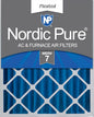 Nordic Pure 16x20x4 (Actual Size: 15 1/2 x 19 1/2 x 3 5/8) Pleated MERV 7 Air Filter 1 Pack