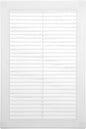 Vent Systems 6" x 10" Inch (Opening Dimensions) - Pack of 50 - Plastic White Soffit Vent Cover - Flat Rectangular Air Vent Grille - Air Vent Deflector - HVAC 8" x 12" Inch (Overall Dimensions)