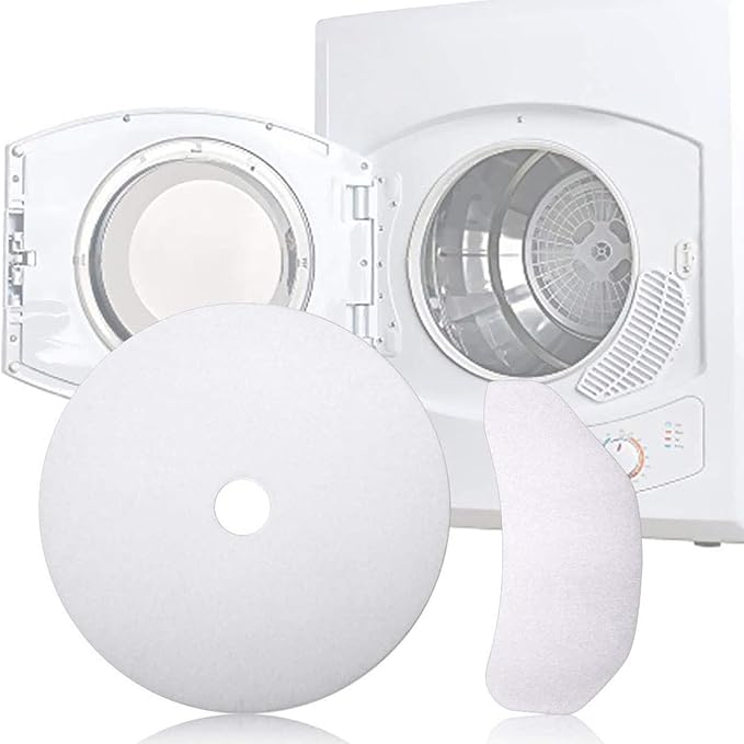 REDYY 20 Pieces Cloth Portable Dryer Exhaust Filters Set Universal Dryer Lint