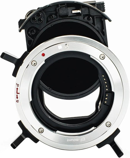 Meike MK-EFTR-C Drop-in Filter VND and Clear Filter Metal Auto-Focus Mount Adapter for Canon EF to Canon EOS R Series Cameras