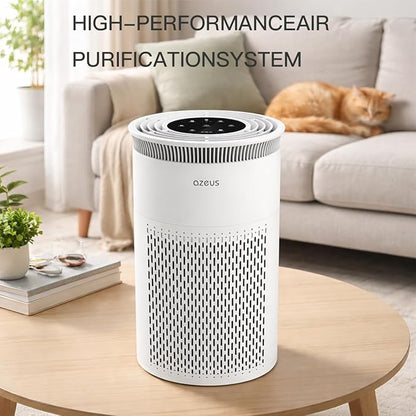 AZEUS Air Purifier New Version C8 (2, White)