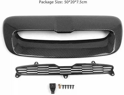 Car Bonnet Scoop Air Vent Intake Replacement Compatible For BMW And Mini R56 2007-2013 51132756095 51132757694 51232752275 Car Accessories(Bright Black)