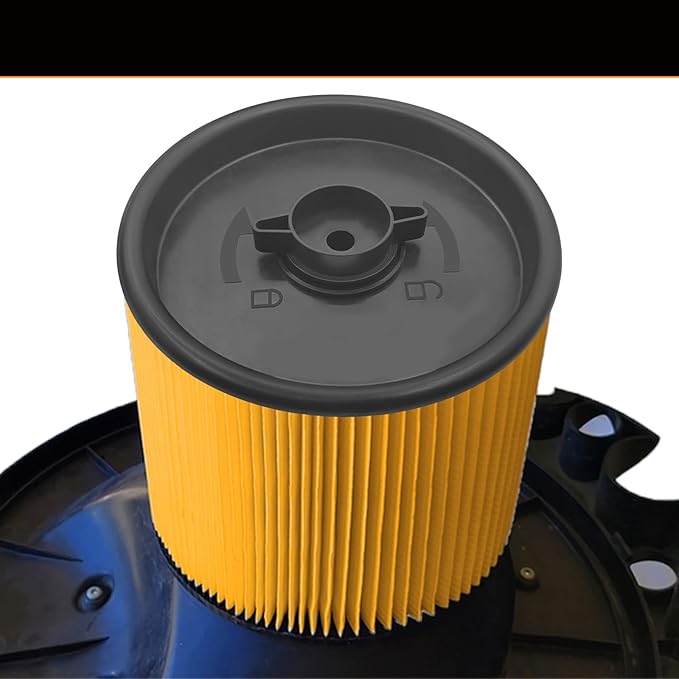 Retainer Cover Cap Fits Selected Vacmaster 5-20 Gallon(Excluding VWM510, VFB511B 0201), fits All Hart Vacuum, Compatible with VCFF Filter/Hart VCFS 3701 Filter