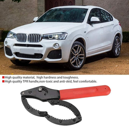 Aramox Oil Filter Wrench, 75-96mm, TPR Handle, ABS Material, Stainless Steel