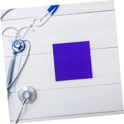 Zerodeko Cobalt Glass Sheet Experiment Device Chemistry Filter Glass Plate School Lab Tool