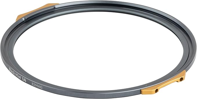 NiSi - JetMag Pro 82MAG Black Mist 1/4 - Magnetic Diffusion Filter for Dreamy, Soft Highlights and Reduced Contrast, Nano Coated Optical Glass, Ultra-Slim Aluminum Frame - Lens Adapter Ring Required
