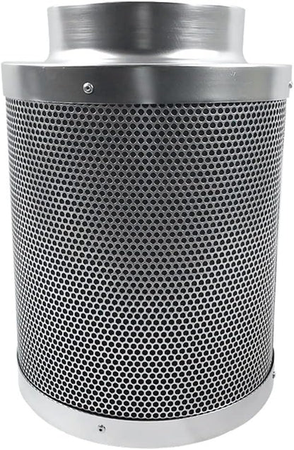 4 Inch Air Carbon Filter Odor Control, Reversible Flange, Pre-Filter Included, Smelliness Scrubber Accessories Parts for Grow Tent Rooms