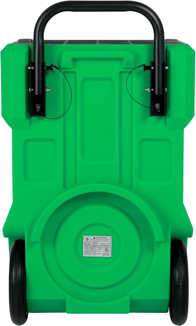 MOUNTO 1000cfm Portable Industrial Air Purifier Negative Air Scrubber - Powerful 1HP Motor, True HEPA Filter, 2-Speed, Handle and wheels 3-Year Warranty