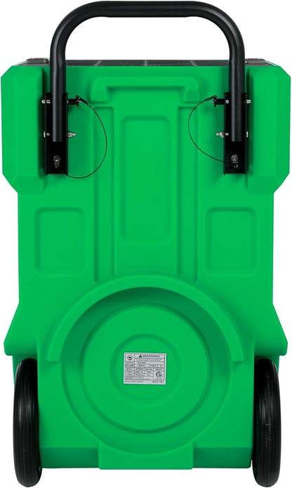 MOUNTO 1000cfm Portable Industrial Air Purifier Negative Air Scrubber - Powerful 1HP Motor, True HEPA Filter, 2-Speed, Handle and wheels 3-Year Warranty
