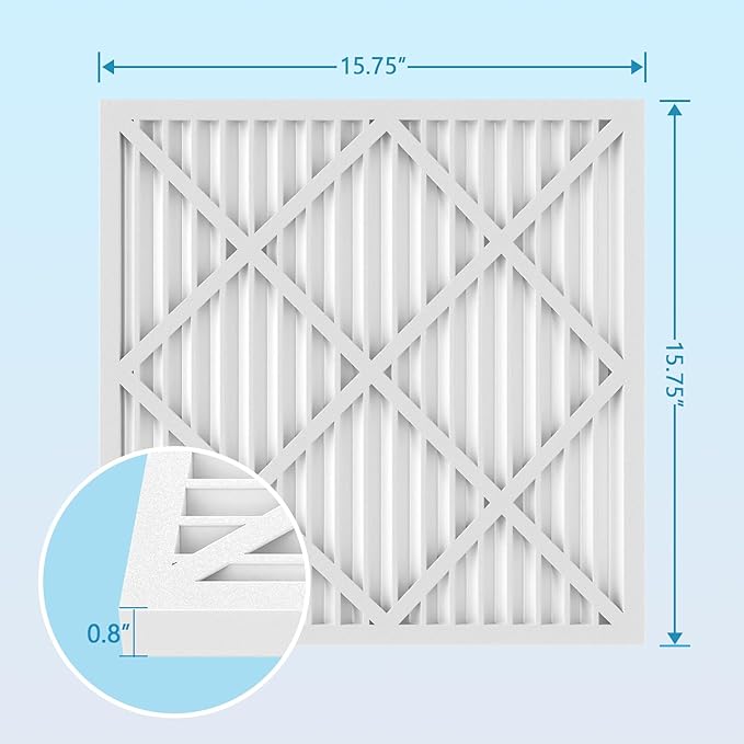 3-Stage Filters Replacement Set, Include MERV-10 Prefilter, Carbon and Hepa Filters, Compatible with X550 & X800