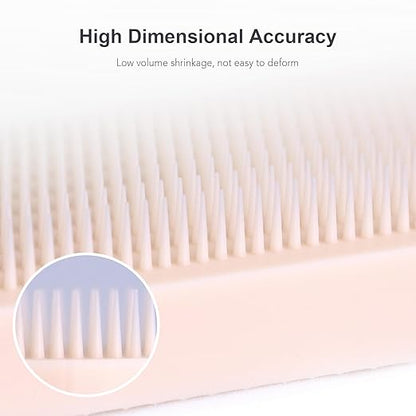 Rigid Pro 3D Printing Resin, High Stiffness & High Precision Engineering Resin, Designed for Detailed Models & Functional Parts for LCD/DLP/MSLA 3D Printers (Dark Skin, 1KG)