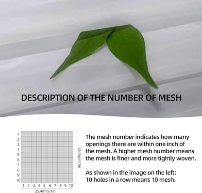 2Pcs Nylon Mesh Filter Cloth 39.4 x 39.4in– 400 mesh Fine Mesh Fabric Sheet, Heat-Cut Edges, Reusable Strainer Material for Nut Milk, Tofu, Soy Milk, Home Brewing, Gardening DIY, laboratory (400 mesh)