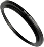 55-62mm Metal Step-Up/Down Ring Adapter Compatible with Mirrorless Cameras DSLR Lens, UV CPL ND Filter Thread Converter, Black