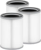 Nispira 3-in-1 True HEPA with Activated Charcoal Replacement Filters, Compatible with TOPPIN TPAP001 Air Purifier Comfy Air C2, 3-Packs
