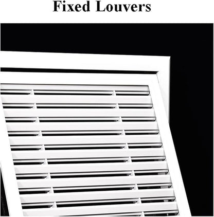 Return Air Filter Grille Vent Cover Removable, Louvered Access Panel, Removable Access Panel, HVAC Vent Cover Grill(14x38 in)
