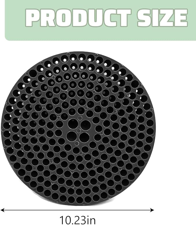 Bullet Car Wash Bucket Grit Trap Inserts, Vehicle Detailing Wash Filter for Remove Dust and Dirt, Automotive Cleaning Tool Fits 12 Inch Diameter Bucket, Universal for SUV RV Truck (Black)