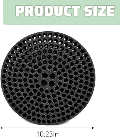 Bullet Car Wash Bucket Grit Trap Inserts, Vehicle Detailing Wash Filter for Remove Dust and Dirt, Automotive Cleaning Tool Fits 12 Inch Diameter Bucket, Universal for SUV RV Truck (Black)