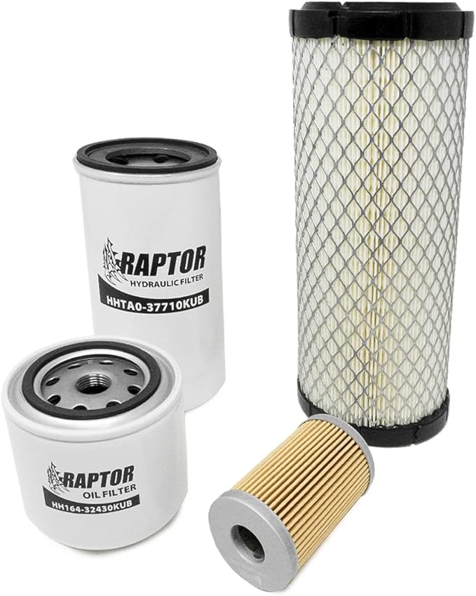 Filter Kit Compatible with Kubota L4600 L4600F L4600DT L3240 L3540 L3940 L4240