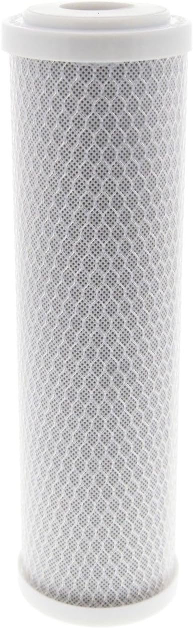 Tier1 10 Micron 10 Inch x 2.5 Inch | Whole House Carbon Block Water Filter Replacement Cartridge | Compatible with Pentek EPM-10, 155634-43, EP-10, CB-25-1010, Home Water Filter