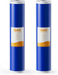 SimPure Whole House Water Filter Cartridges 20" x 4.5" GAC Granular Carbon Filter, For DB20P, DB20P-3, WHB20, GAC-20BB, RFC20-BB, 2 Pack