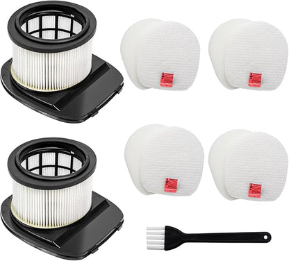 IZ377H IZ376H IZ362H Filter Replacement for Shark IZ363HT IZ382H IZ462H IZ387H IZ163H IZ483H IZ482H IZ162H IZ361H Pet Cordless Stick Vacuum, Part XHF161H & 617FJ140, 2 HEPA 4 Foam Felt Filter