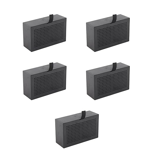5Pcs 3D Printer Activated Carbon Air Filter Purifiers, P1P P1S X1 P1 Accessories, VOC Filtration for ABS PC PA Materials, Odor Elimination with Long Lifespan for Indo