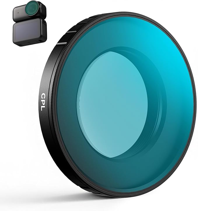 Haoge CPL Polarizer Filter for DJI Osmo Nano,Multi Coated HD Optical Glass Filter,Ultra Slim Aluminum Frame with Screen Protector