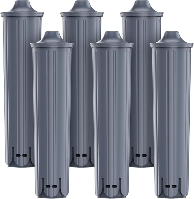 GLACIER FRESH Water Filter Compatible with Jura 71794 Claris Smart+ Filter Cartridge, Fits E6, E8, Z8, Z6, J6, ENA8 Coffee Machines, NSF/42 Certified, 6 Pack