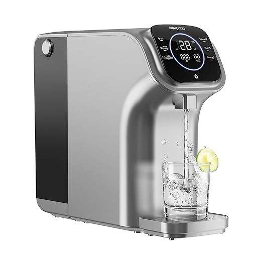 Countertop Reverse Osmosis System for Home, 6-Stage RO Water Filter with Remineralization and UV,Portable No Installation Water Purifier,Countertop RO Water Filtration,Reduce TDS/PFAS/PFOA