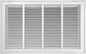 24"W x 14"H [Duct Opening Size] Steel Return Air Filter Grille - Removable Face/Door for 1 inch Filters -HVAC Vent Cover Grill - White [Outer Dimensions: 26 5/8"W X 16 5/8"H]