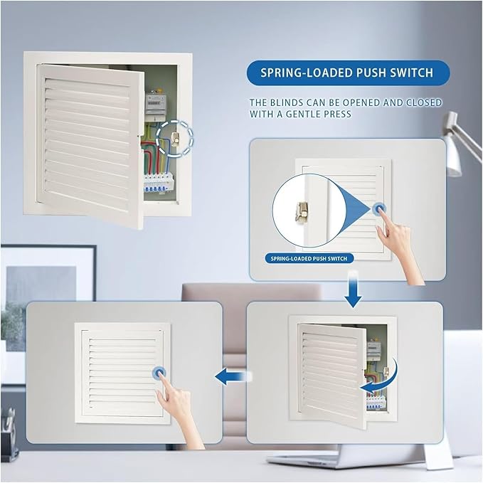 Decorative Return Air Grille Cover, Wall/Ceiling Vent Cover with Adjustable Design, Durables & Easy-to-Install for Home & Office, Cold Air Return Vent Cover(24x32in (61x81cm))