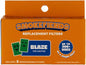 3 Pack Replacement Filters | Discreet HEPA & Carbon Filtration | Biodegradable & Up to 300+ Uses (Blaze Cactus) | Packaging May Vary