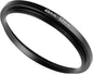 49-52mm Metal Step-Up Ring Adapter Compatible with Mirrorless Cameras DSLR Lens, UV CPL ND Filter Thread Converter, Black