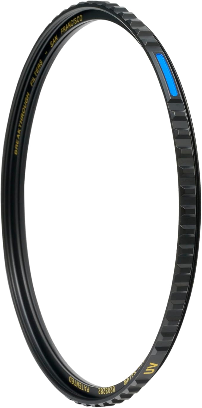 43mm X4 UV Filter for Camera Lenses - UV Protection Photography Filter with Lens Cloth - MRC16, Schott B270, Nano Coatings, Ultra-Slim, Weather-Sealed by Breakthrough Photography