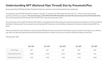 PneumaticPlus SAFM300-N03B Compressed Air Coalescing Filter, 0.1 Micron, 3/8" NPT - Poly Bowl, Manual Drain, Bracket