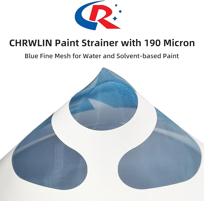 Paint Strainer Dispenser Kit System with Large Strainers 180 pcs