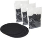 PUREBURG ECO 5 Odor Absorbing Carbon Refills Pack Compatible with Vitamix FoodCycler Model : ECO 5, Collecton Lid Filter Carbon Filters