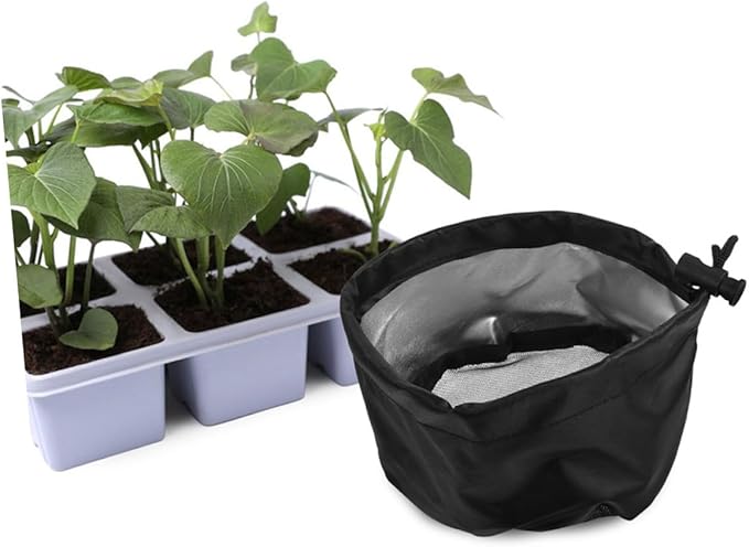 4pcs Grow Tent Vent Covers Dust Duct Filters Drawstring and Buckle for Optimal Airflow and Plant Grow Tents