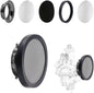 Carburetor Carb Velocity Stack 44mm Air Cleaner Filter Modified Trumpet Aluminum Alloy with Sponge Filter Steel Mesh for GY6 150cc PZ24 PZ30 PHBH Suggest Small Displacement (Titan,44mm)