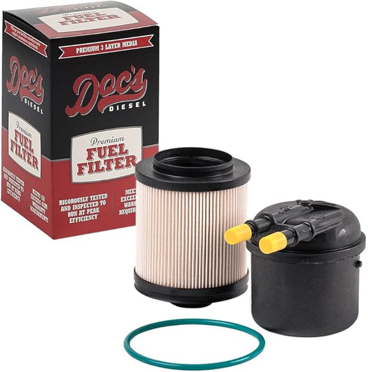 Doc's Diesel Fuel Filter DFD4615 | Compatible with Ford 6.7L Powerstroke F250, F350, F450, F550 2011-2016 | Replaces FD4615