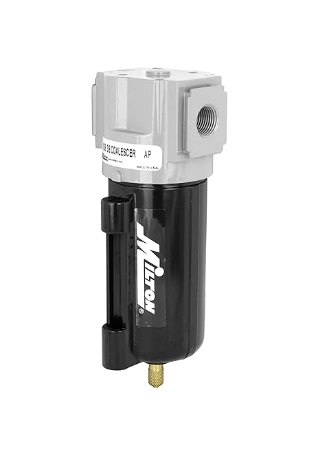 Milton Industries 1036 3/8" NPT Metal FRL Coalescing Filter