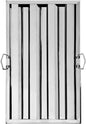 New Star Foodservice 54330 Stainless Steel Hood Filter, 16" W x 25" H